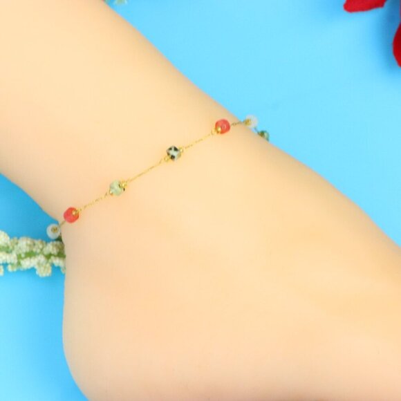 Elegant Handmade Anklet – Perfect for Women & Girls | Ideal Gift Option, DYC157 - Picture 7 of 10